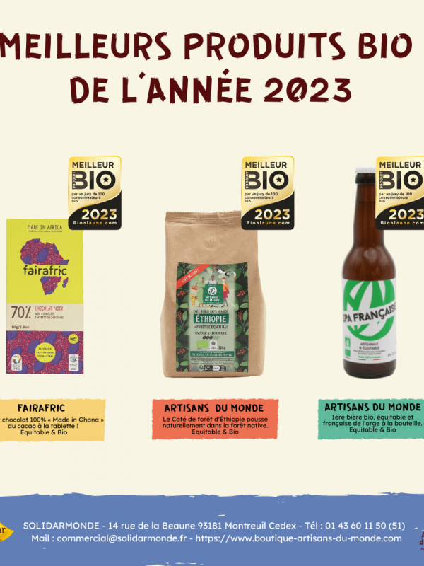 Meilleur produit bio de 2023