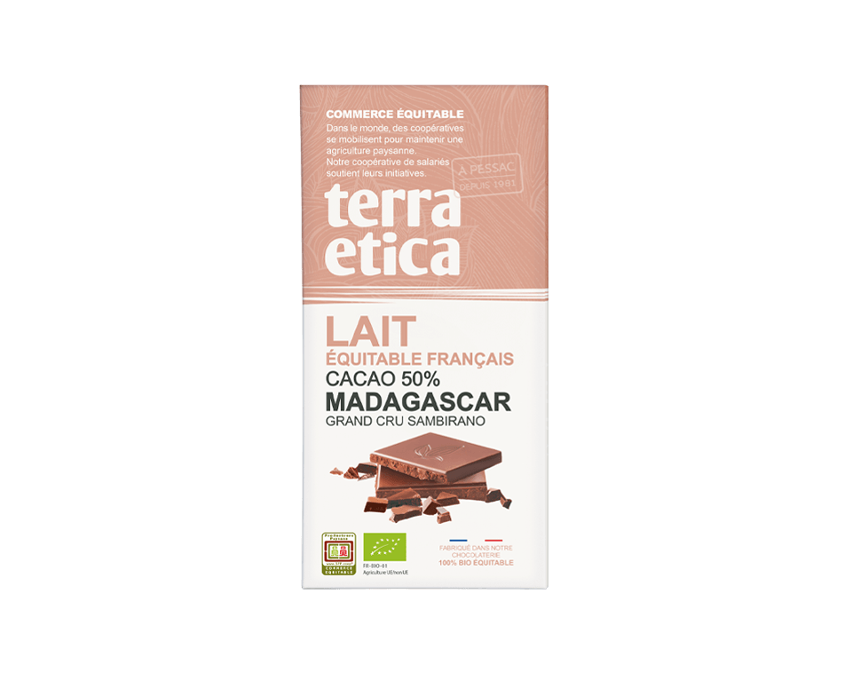Terra etica chocolat lait madagascar bio equitable 1