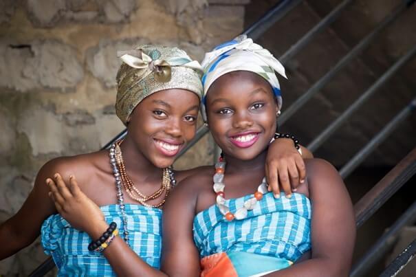 Visages africains femme 2